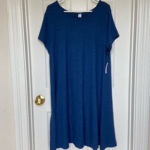 old navy blue t shirt shift dress
